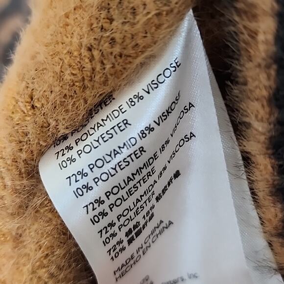 Free People Long Tiger Animal Print Cardigan Sweater - Picture 5 of 10